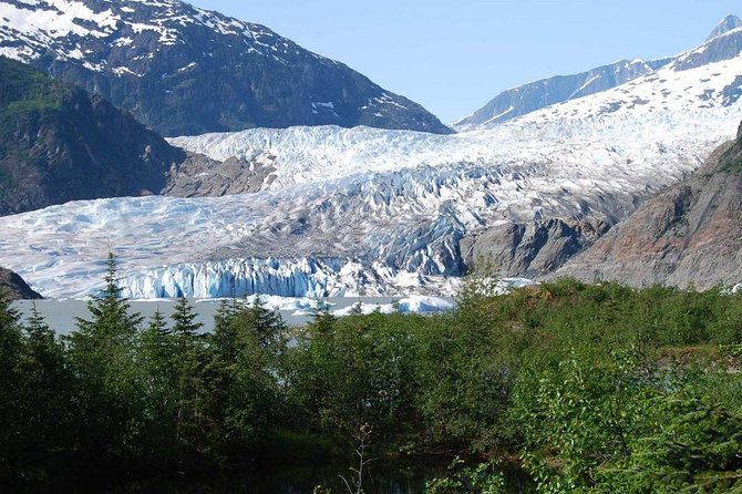 Mendenhall Glacier Trolley Tour - The ride out: Juneau stories before the glacier