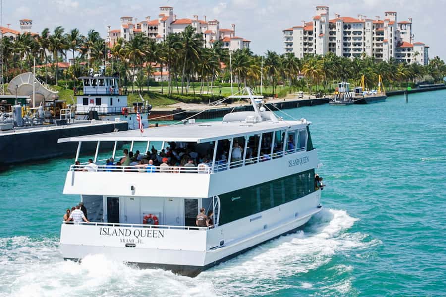 Miami: Everglades Experience, Bay Cruise & Open-Top Bus Tour - Biscayne Bay and Millionaire’s Row
