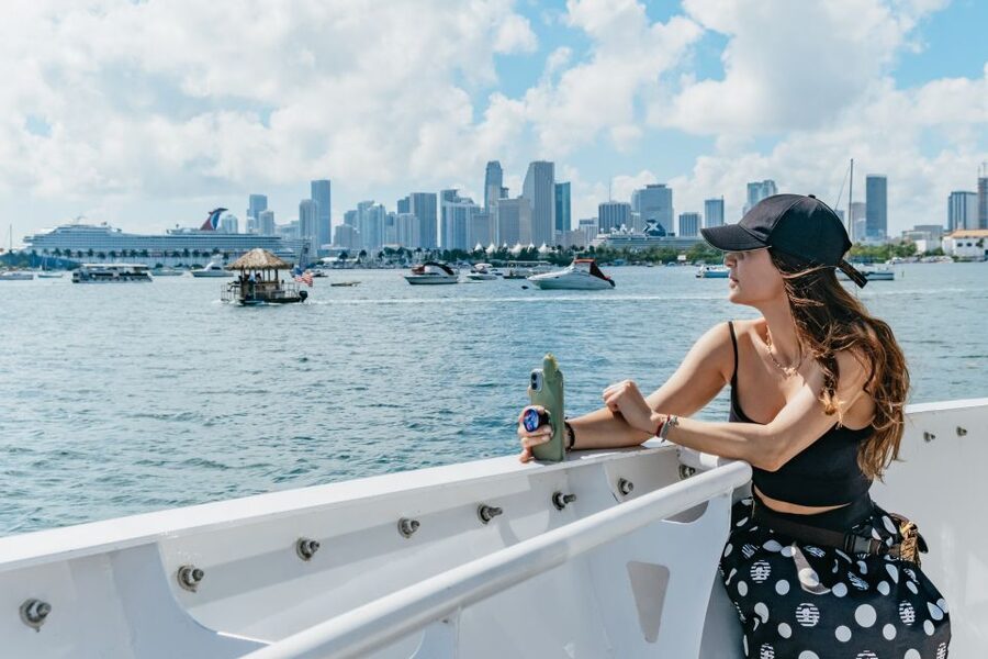 Miami: Half-Day Open-Top Bus Tour Plus Biscayne Bay Cruise - The Biscayne Bay cruise and Millionaires Row