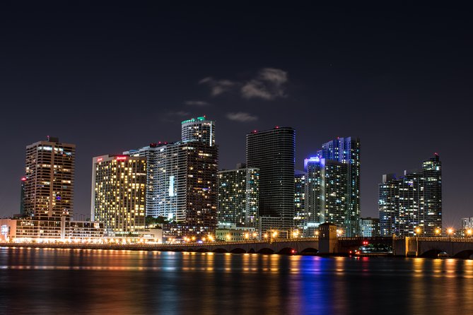 Miami: Open-top Bus Sightseeing Night Tour with Live Guide - Passing the Port of Miami