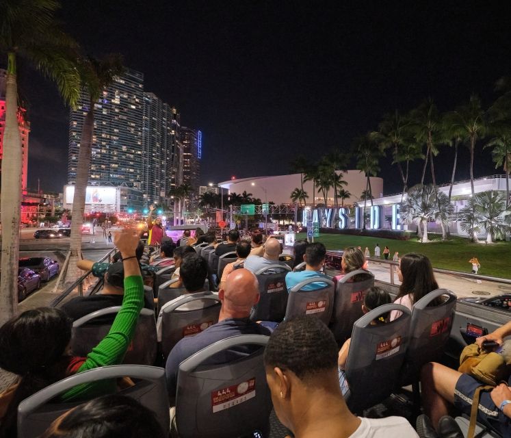 Miami: Open-top Bus Sightseeing Night Tour with Live Guide - The guides are a major part of the value
