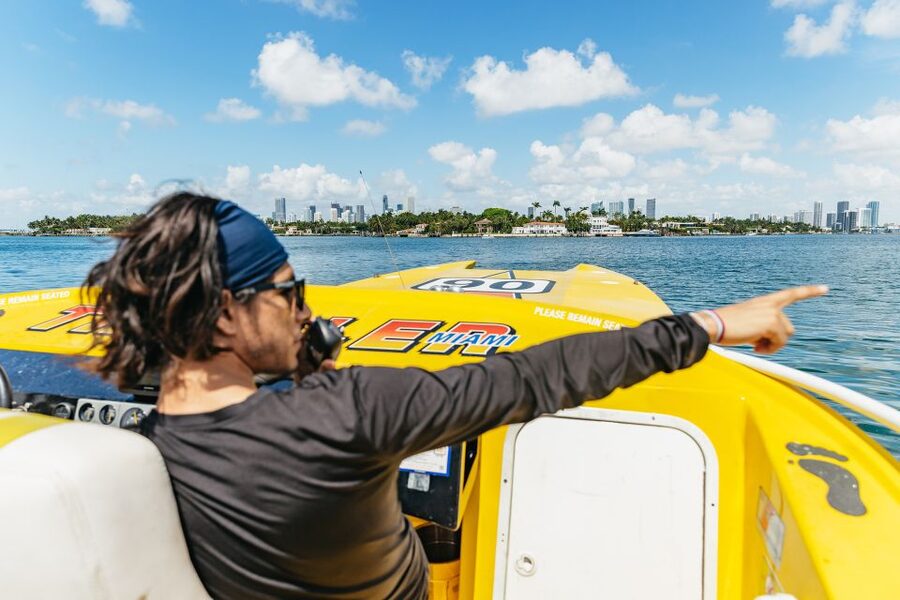 Miami: Sightseeing Speedboat Tour - A Fast Introduction to Miami from Bayside