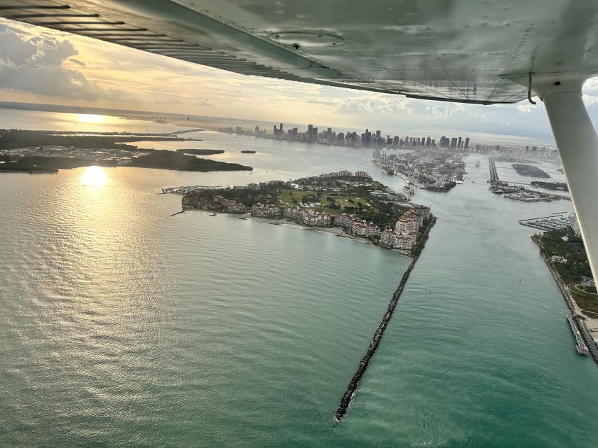Miami: South Beach Private 50-Minute Private Flight Tour - Key Biscayne and Miami’s water world
