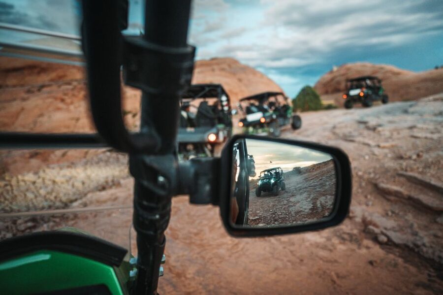 Moab: Hell's Revenge UTV 4x4 Guided Adventure - Taking the wheel on Hell’s Revenge