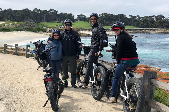 Monterey's 17 Mile Drive Guided Electric Bike Tour, 3 hr - Spanish Bay and the first big ocean views
