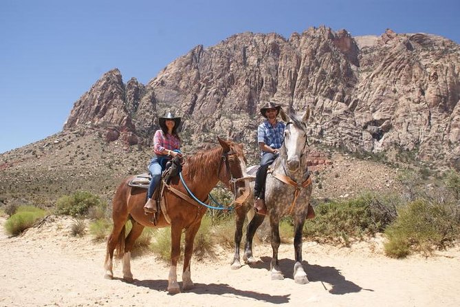 Morning Horseback Ride with Breakfast from Las Vegas - A 90-minute ride through raw desert country