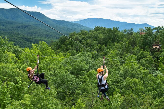 Mountaintop Zipline 2-Hours Activity - Six zip lines with room to ride together