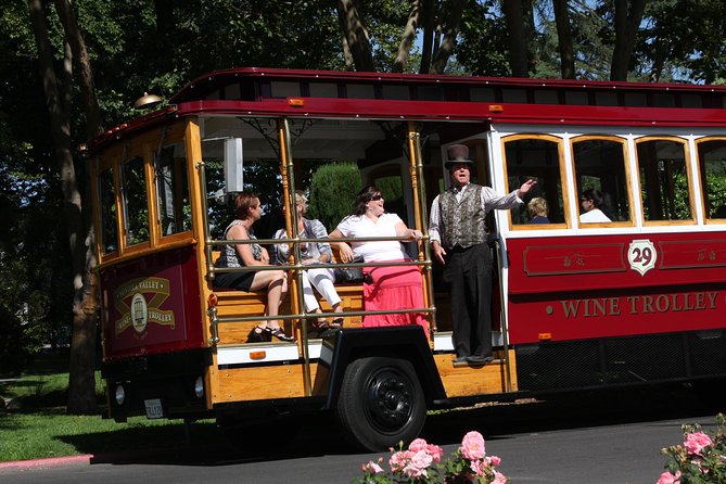 Napa Valley Wine Trolley Classic Tour - Winery stops: three or four different settings