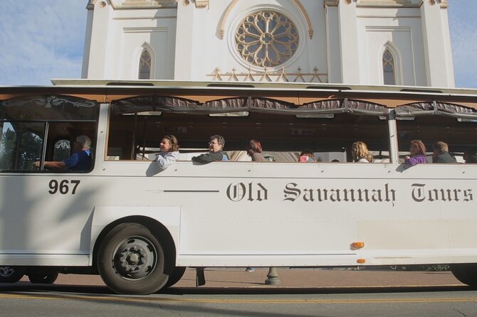 Narrated Historic Savannah Sightseeing Trolley Tour - Squares, oaks, and the city’s planned beauty