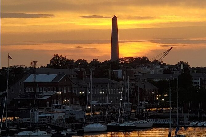 Narrated Sunset Cruise of Boston Harbor - The North End and Old North Church