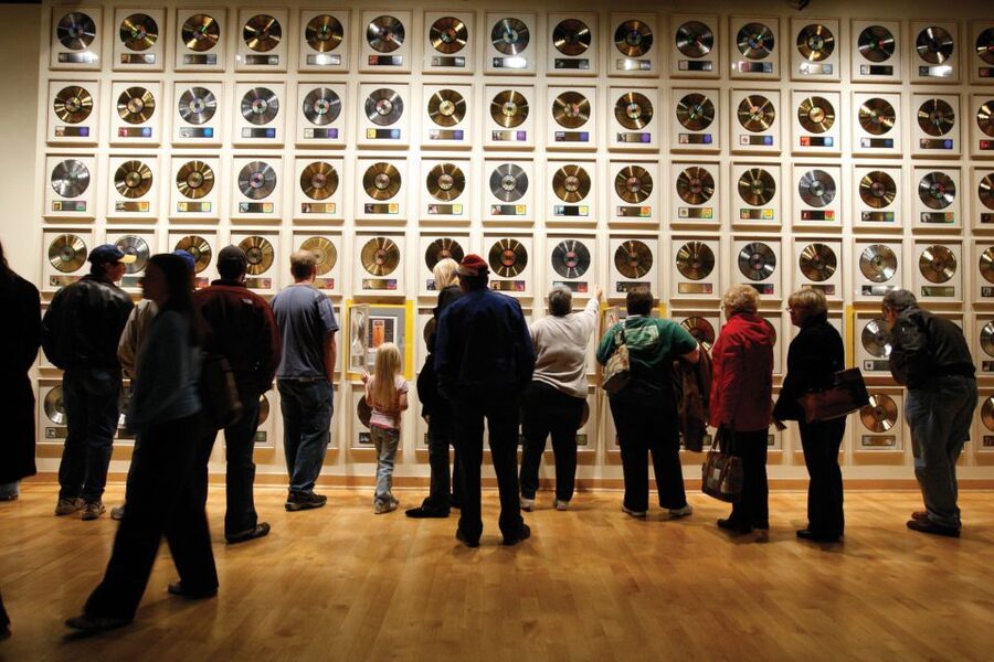 Nashville: Country Music Hall of Fame and Museum - Stage clothes, instruments, and gold records