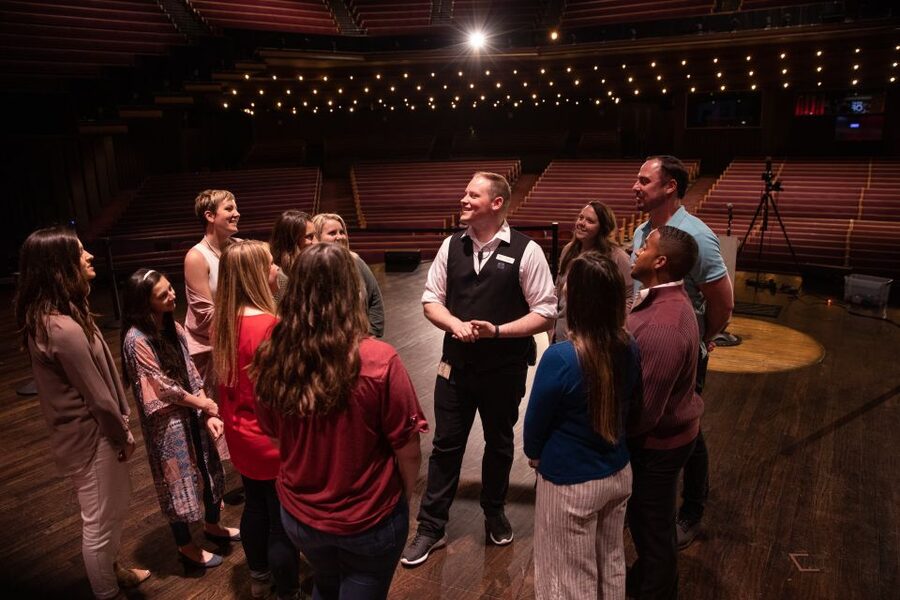 Nashville: Grand Ole Opry Backstage Tour - The green room and backstage displays