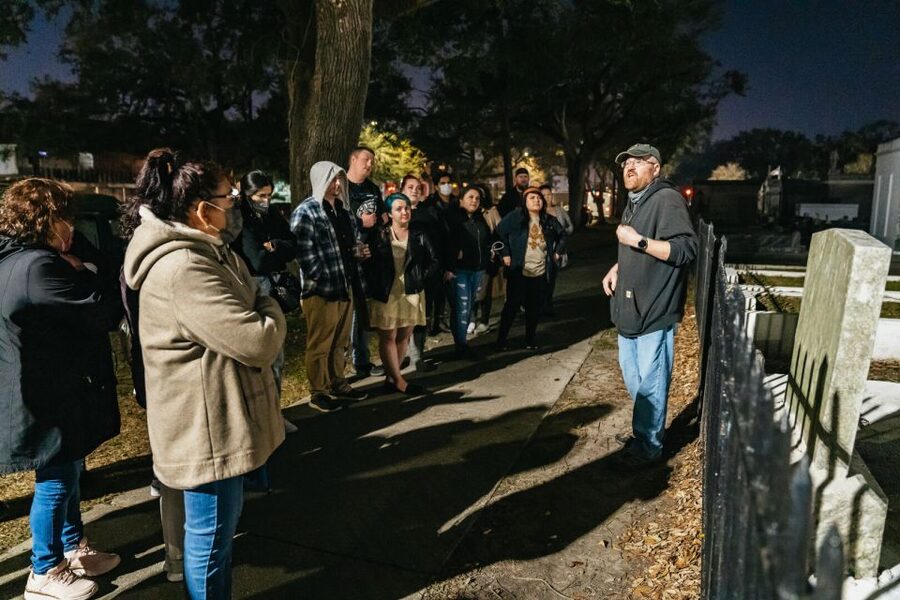 New Orleans: Cemetery Bus Tour At Dark with Exclusive Access - Remembering Hurricane Katrina