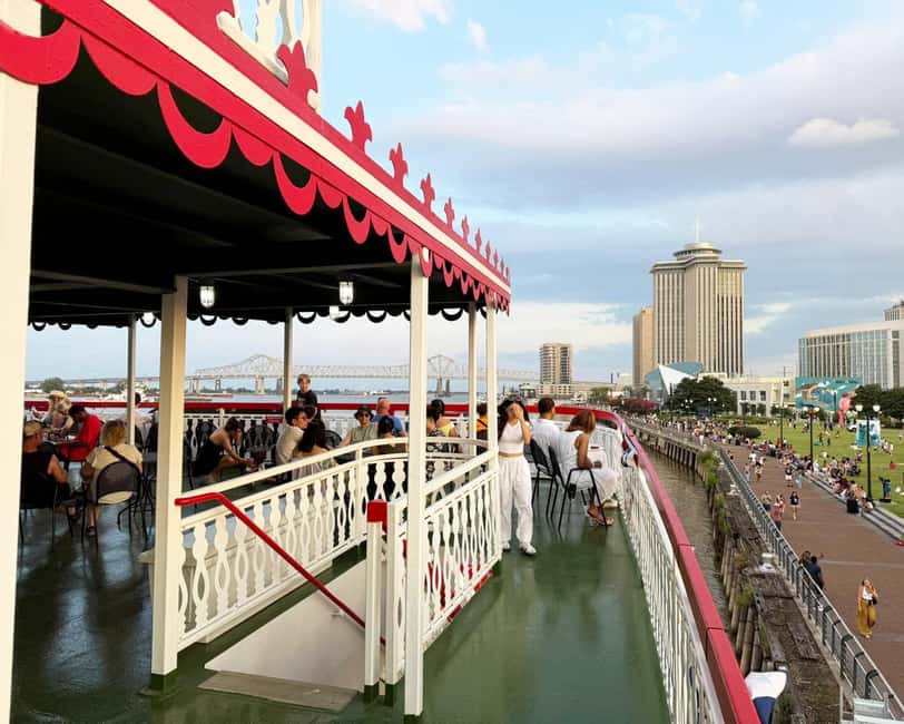 New Orleans: Evening Steamboat Jazz Cruise + Optional Dinner - Choosing the optional Creole buffet