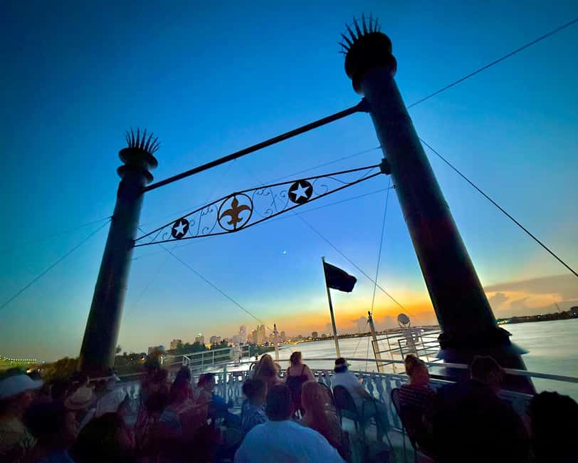 New Orleans: Evening Steamboat Jazz Cruise + Optional Dinner - What the $58 cruise price buys you