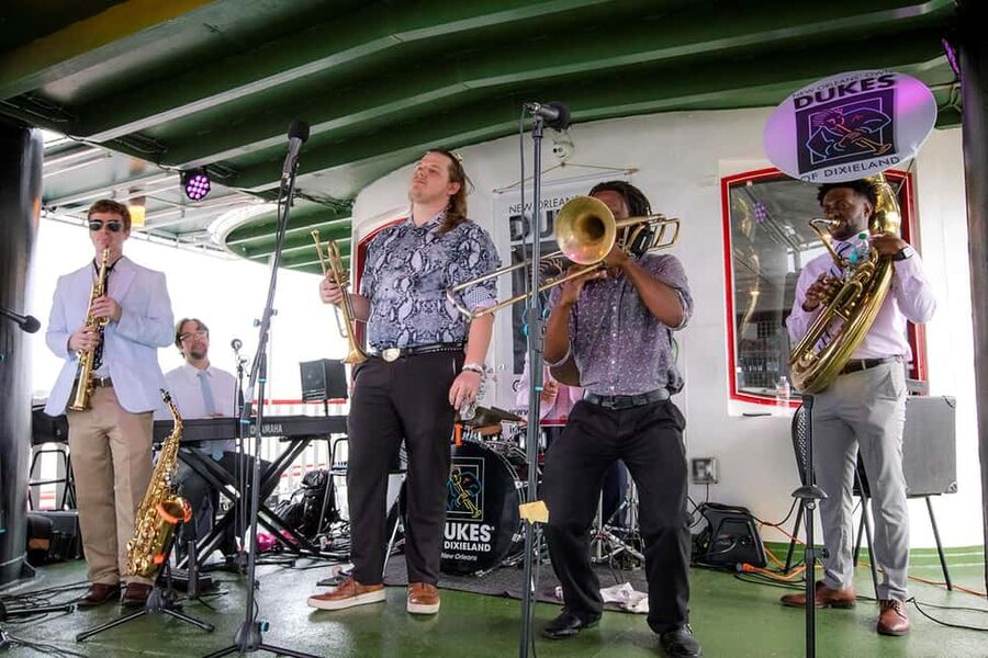 New Orleans: Evening Steamboat Jazz Cruise + Optional Dinner - The Riverboat CITY of NEW ORLEANS replaces the NATCHEZ