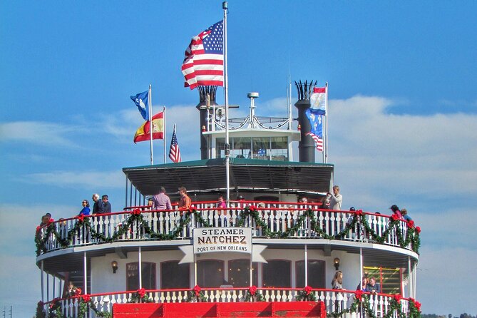 New Orleans Steamboat Natchez Jazz Cruise - Boarding at Toulouse Street Wharf