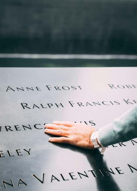 New York City: 9/11 Ground Zero Tour with All Access Option - The 9/11 Memorial pools and the names