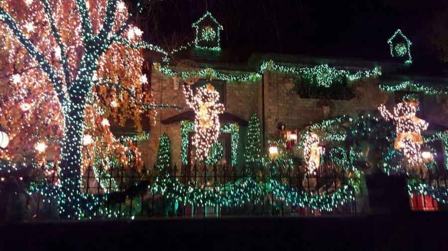 New York City: Dyker Heights Christmas Lights Tour - Bay Ridge and the Brooklyn night views