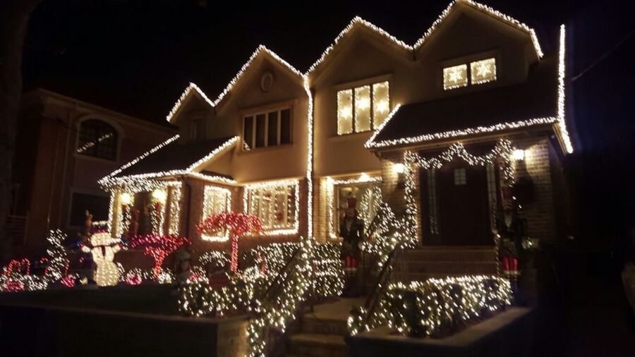 New York City: Dyker Heights Christmas Lights Tour - Walking Dyker Heights beneath the Christmas displays