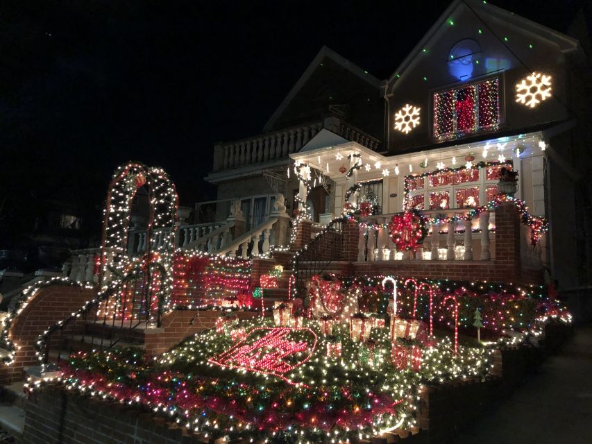 New York City: Dyker Heights Christmas Lights Tour - The Midtown meeting point and the ride west