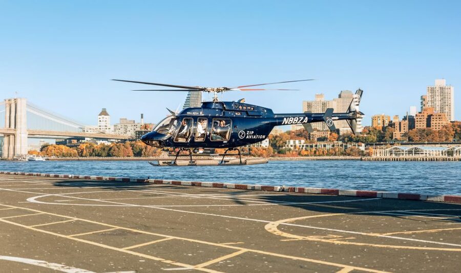 New York City: Manhattan Helicopter Tour - The first look at lower Manhattan