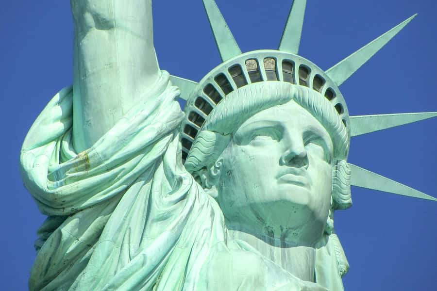 New York City: Statue of Liberty & Ellis Island with Ferry - The ferry gives you the first great view
