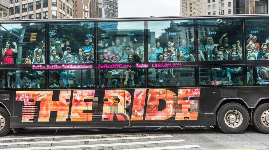 New York City: The Ride Interactive Bus Tour - Grand Central, 42nd Street, and Bryant Park