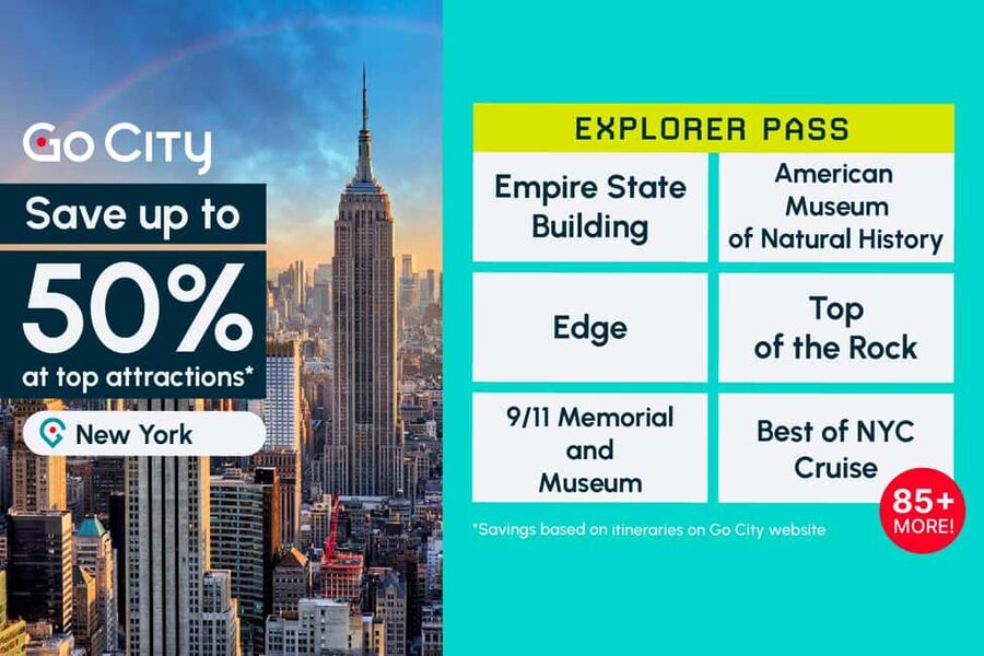 New York Explorer Pass: Top Attractions including Edge - Big Bus, bikes, and walking tours