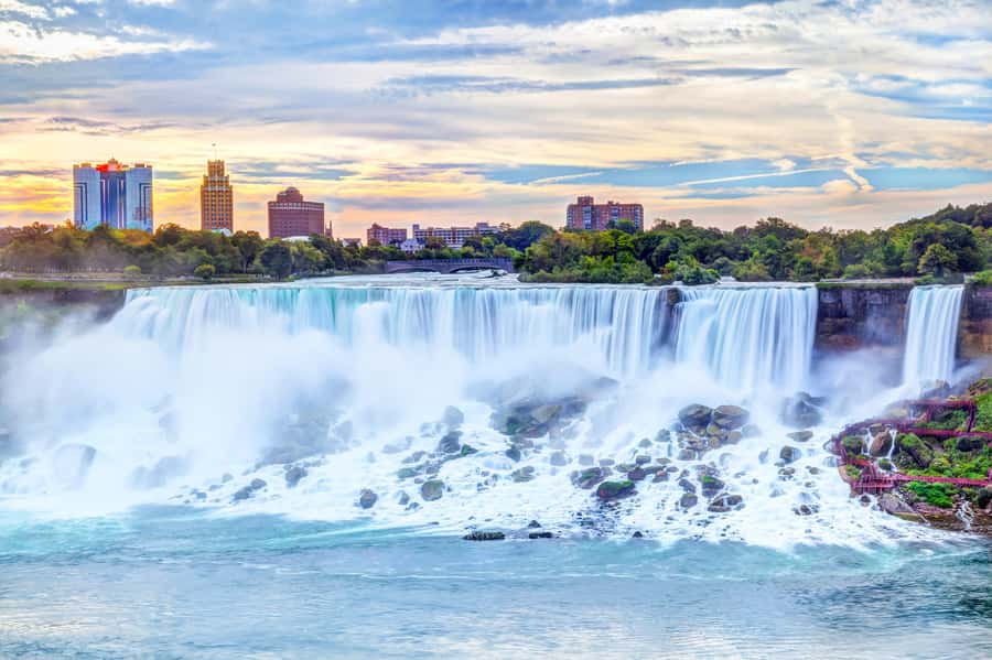 Niagara Falls: Canadian Side Day Trip with Maid of The Mist - Skylon Tower gives you the map in one look
