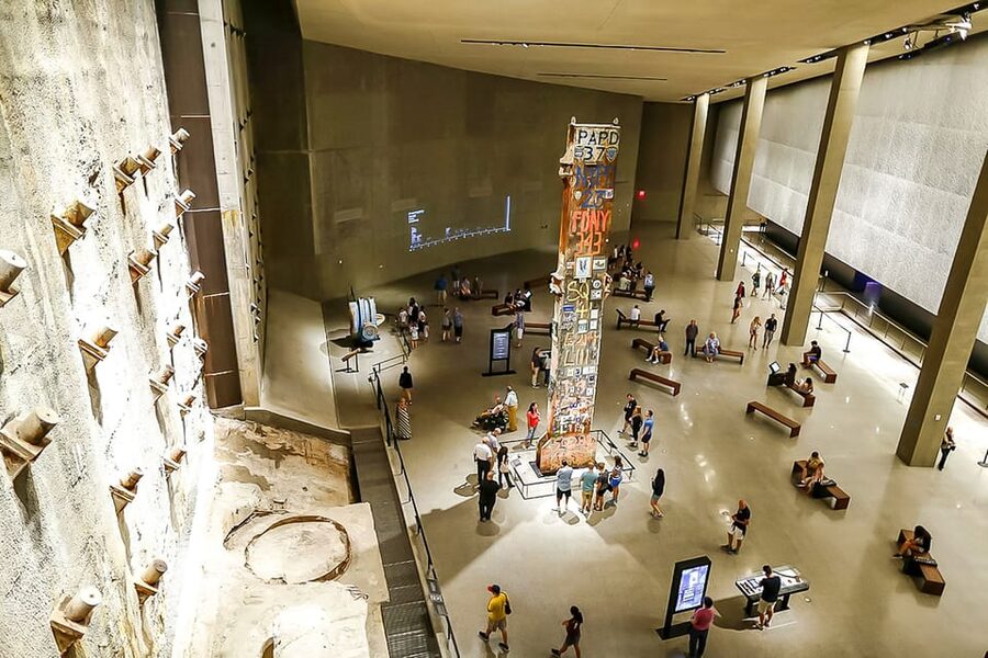 NYC: 9/11 Memorial & Museum Timed-Entry Ticket - The outdoor memorial pools and the names