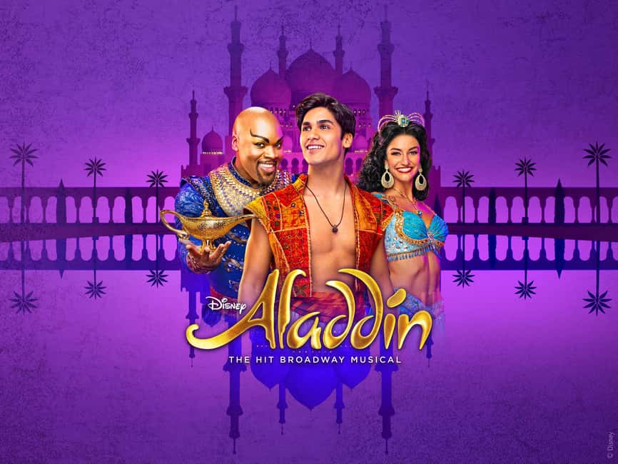 NYC: Aladdin the Musical on Broadway - Costumes, scenery, and the first big numbers