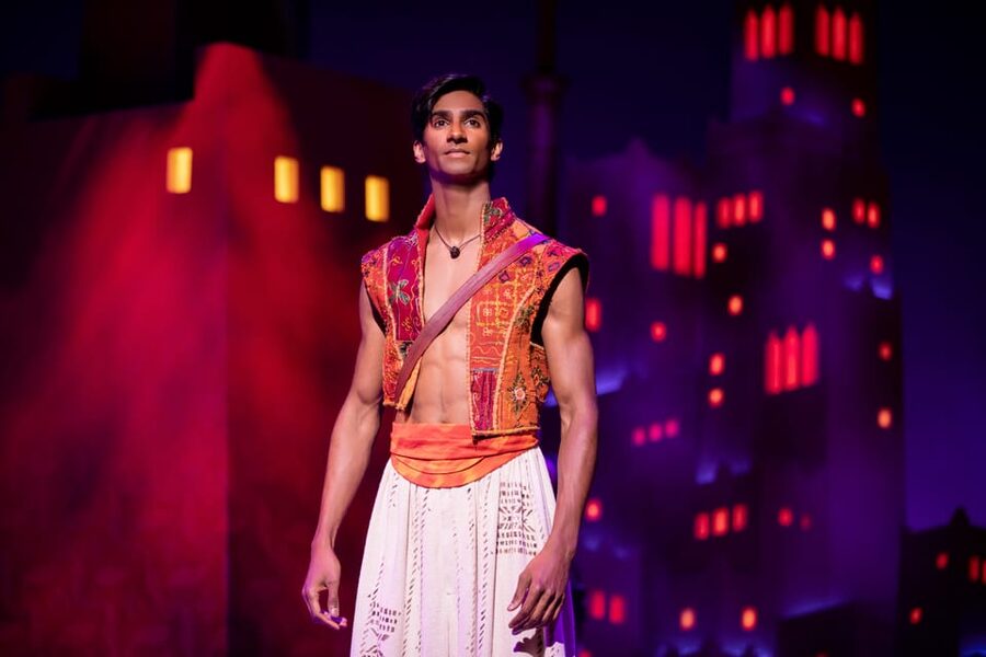 NYC: Aladdin the Musical on Broadway - Choosing a seat at the New Amsterdam Theatre