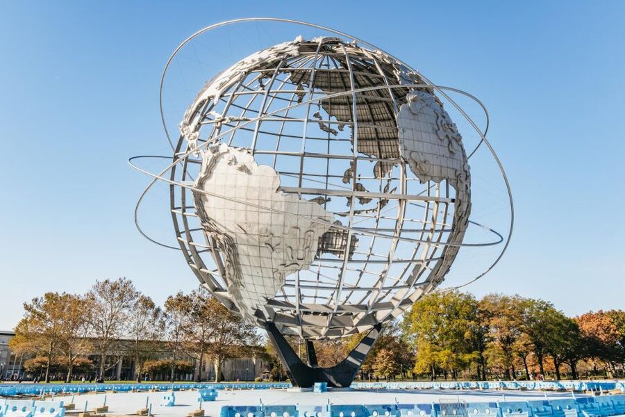 NYC: Brooklyn, Bronx, Queens Sightseeing Bus Tour - Flushing Meadows Corona Park and the Unisphere