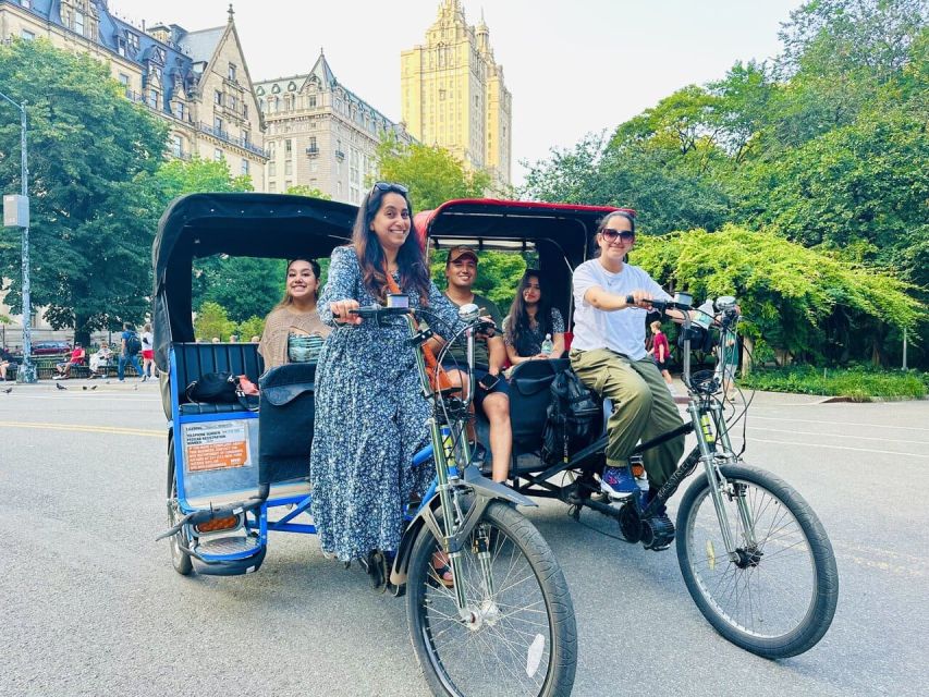 NYC: Central Park Celebrity Homes & Film Spots Pedicab Tour - Bethesda Fountain and Terrace bring the movie theme to life