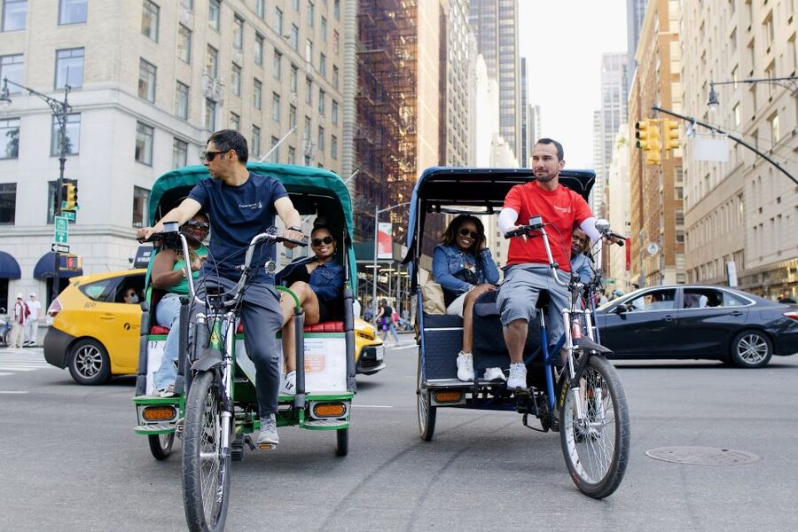 NYC: Central Park Celebrity Homes & Film Spots Pedicab Tour - Comfort, weather, and the practical details