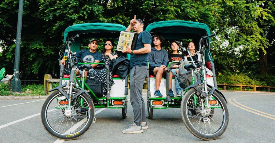 NYC: Central Park Celebrity Homes & Film Spots Pedicab Tour - From West 58th Street to the northern end of the route