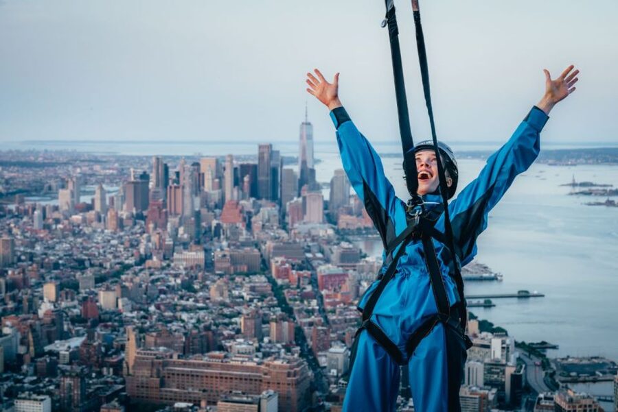 NYC: City Climb Skyscraping Experience Ticket - The first climb: a 45-degree staircase in open air