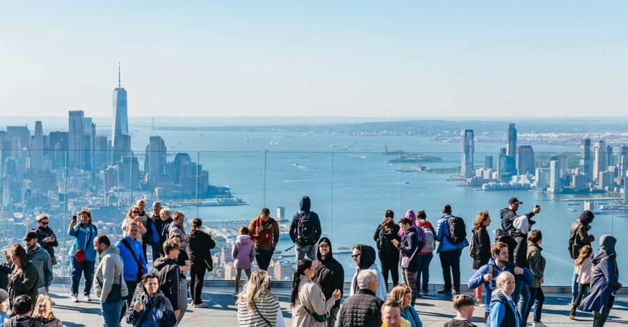 NYC: Edge Observation Deck Admission Ticket - Stepping onto the outdoor sky deck