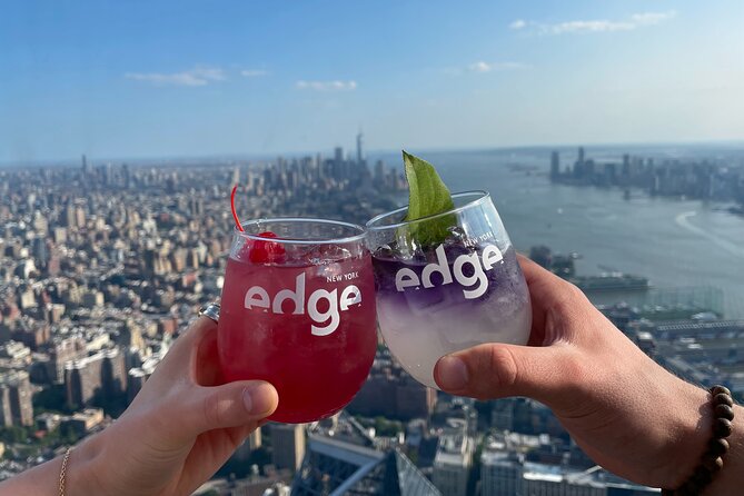 NYC Edge Observation Deck at Hudson Yards Admission Ticket - Glass Floor, Angled Glass Walls, and Skyline Seats