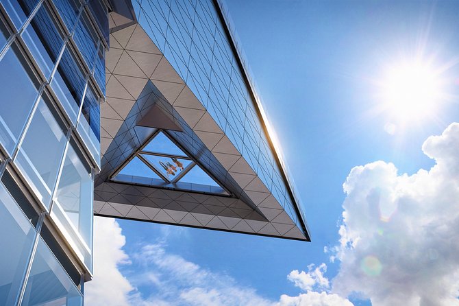 NYC Edge Observation Deck at Hudson Yards Admission Ticket - The outdoor sky deck and the first city view