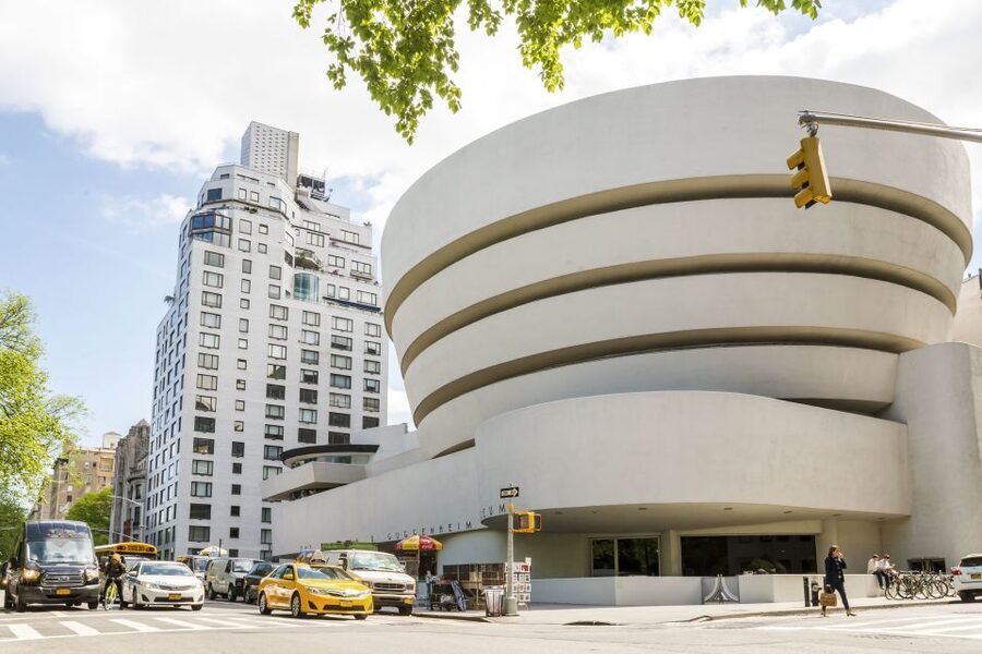 NYC: Guggenheim Museum Entry Ticket - The spiral building is the main event
