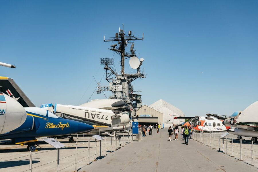 NYC: Intrepid Museum Entry Ticket - Walk the flight deck among 28 aircraft