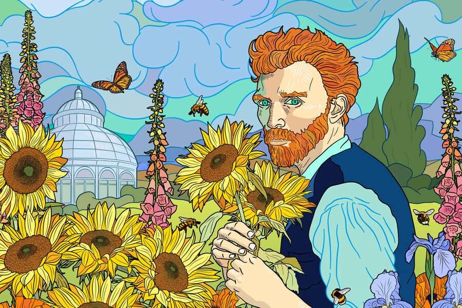 NYC: New York Botanical Garden Pass - Van Gogh’s Flowers, May 24 through October 26, 2025