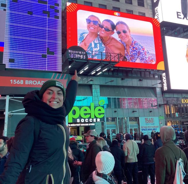 NYC: See Yourself on a Times Square Billboard for 24 Hours - What the Times Square billboard experience really is