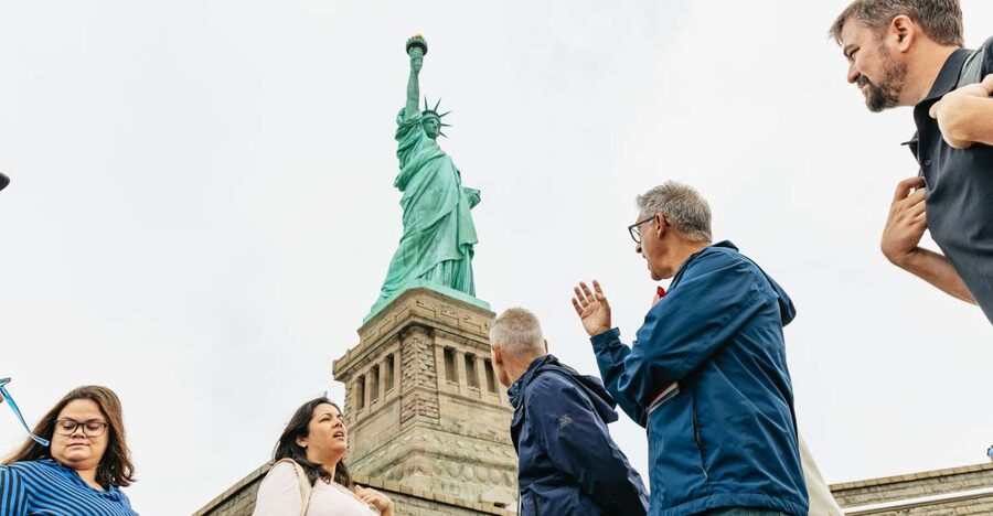 NYC: Statue of Liberty and Ellis Island Guided Tour - Starting at Battery Park and Castle Clinton