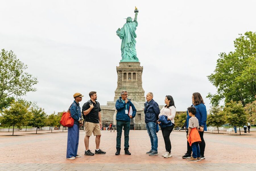 NYC: Statue of Liberty and Ellis Island Guided Tour - The Statue Museum and the original torch