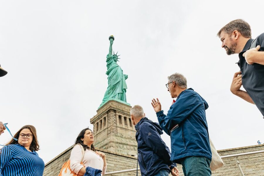 NYC: Statue of Liberty and Ellis Island Guided Tour - Liberty Island puts the monument in context