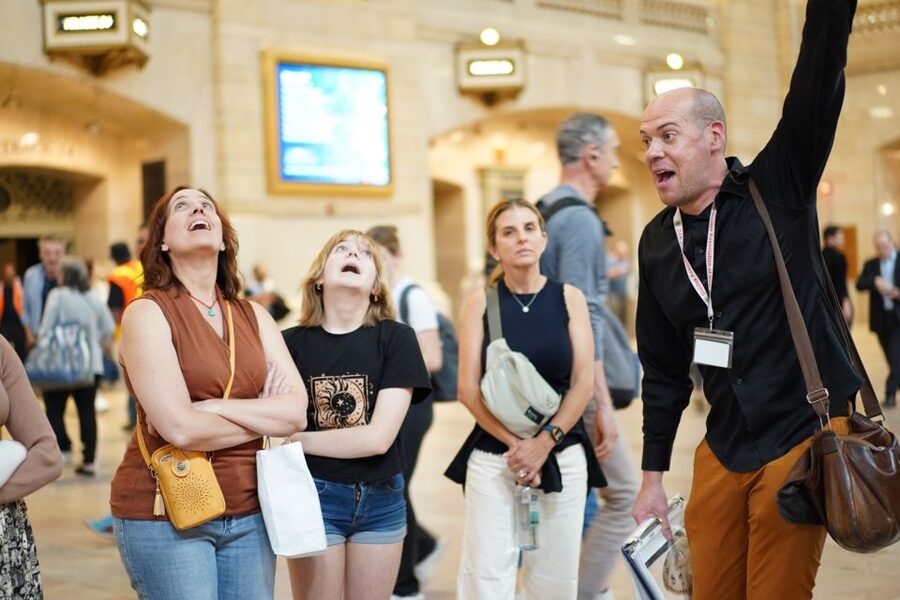 NYC: The Secrets of Grand Central Terminal - The glass walkways and what you can actually see