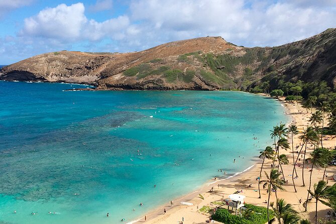 Oahu Grand Circle Island and Haleiwa Tour: 9-Hr Deluxe Experience - North Shore beaches seen from the road